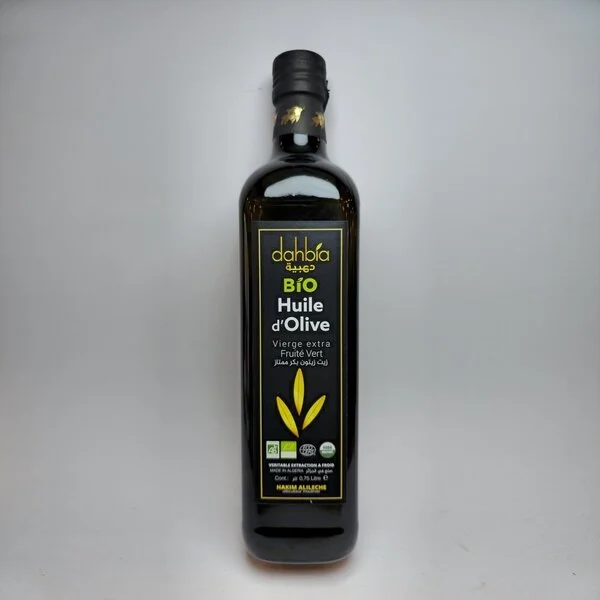 Huile d'Olive Dahbia Extra Vierge (زيت زيتون بكر ذهبية)