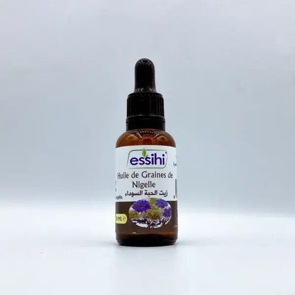 Huile de Graines de Nigelle 30ml (زيت الحبة السوداء)