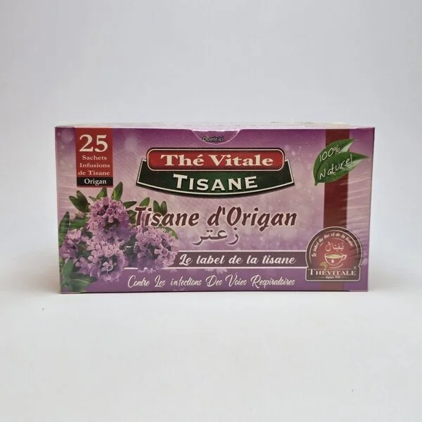 Thé VITALE Tisane d'Origan (تيزانة الزعتر)
